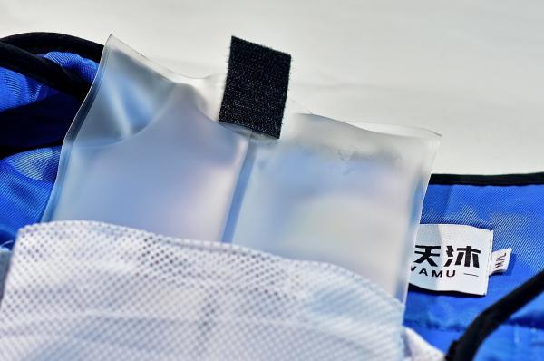 Vestido de refrigeração para trabalho ao ar livre com material de mudança de fase totalmente lavável e LAVADO