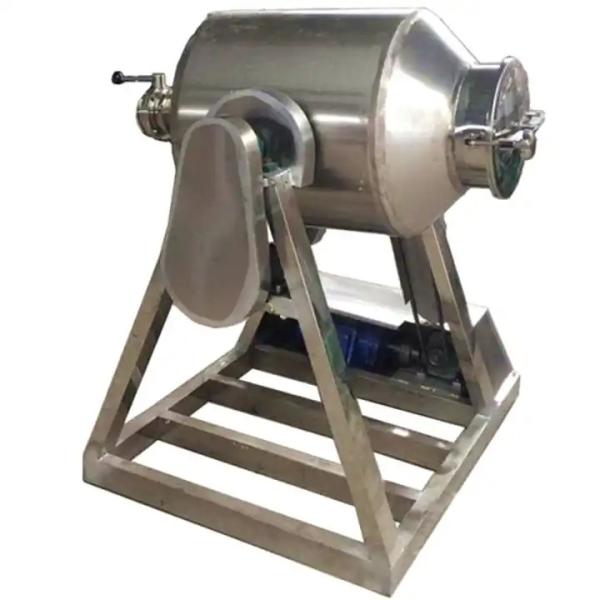 Stainless Steel Rotary Drum Mixer 360 Degree 100KG 200KG 2.2 KW