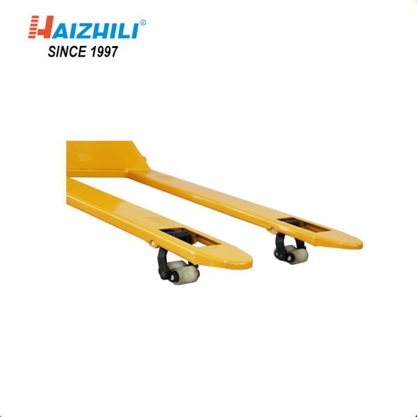 Yellow 3 Ton Pallet Truck , Low Profile Pallet Jack With CE Certification
