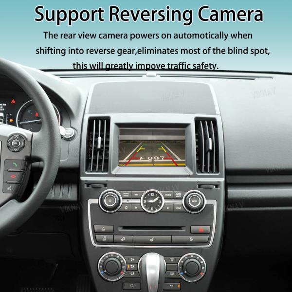 Boîte d'interface Viknav Linux pour Land Rover Freelander 2 2013-2015 avec CarPlay sans fil