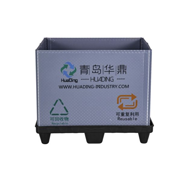 Customer's Logo Collapsible Gaylord Box for Customizable Automotive Packaging Design