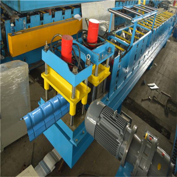 CR12 Mould Steel Ridge Cap Roll Forming Machine Color Steel 0.3-0.7mm