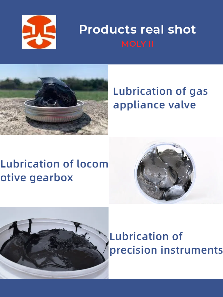 NSF Approved Heavy Mining Machinery Lithium Based Grease with Molybdenum Disulfide