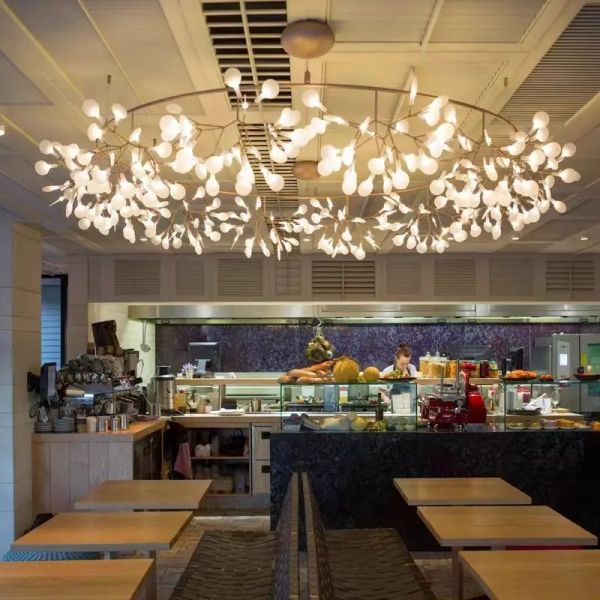 Heracleum chandelier Firefly LED lamp  Heracleum III Pendant（WH-AP-613）