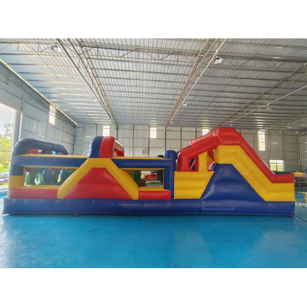 Коммерческий класс ПВХ брезент гигантские надувные препятствия курсы надувные веселый город для открытого воздуха