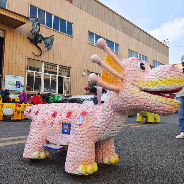 Electric Animatronic Dinosaur Ride Customized for Jurassic Park