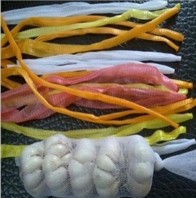 Pescar plástico expulso do tubo da luva da malha do PE flexível para o empacotamento do alho