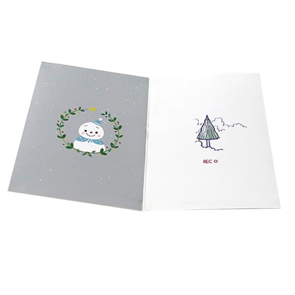 4*6 Inch Musical Gift Cards Artwork Printing Comply CE And ROSH