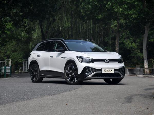 PRO 160 Km/H VW EV Car Five Doors 7 Seats VW Id 6 Crozz SUV Vehicle