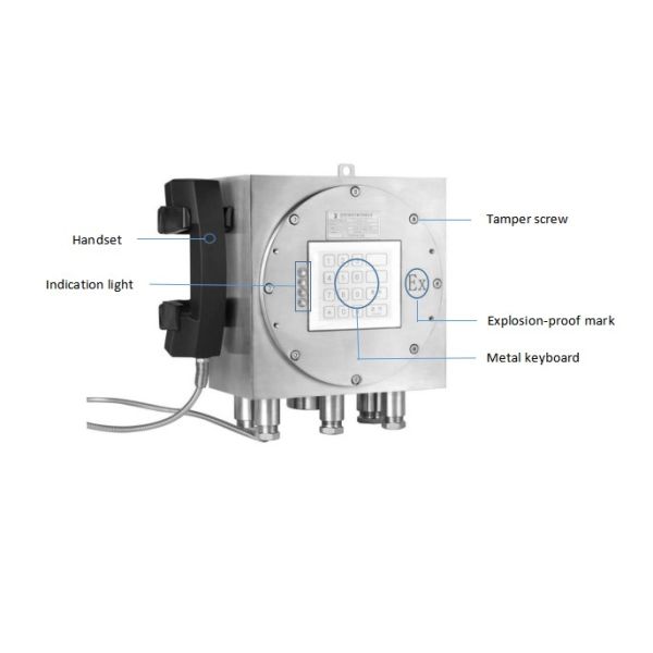 Промышленный огнестойкий взрывостойкий Телефон Китайская фабрика
