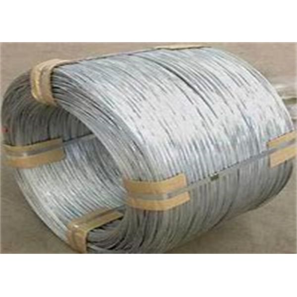 25kg 100kg Galvanized Steel Wire Rod 4mm High Tensile Galvanised Wire