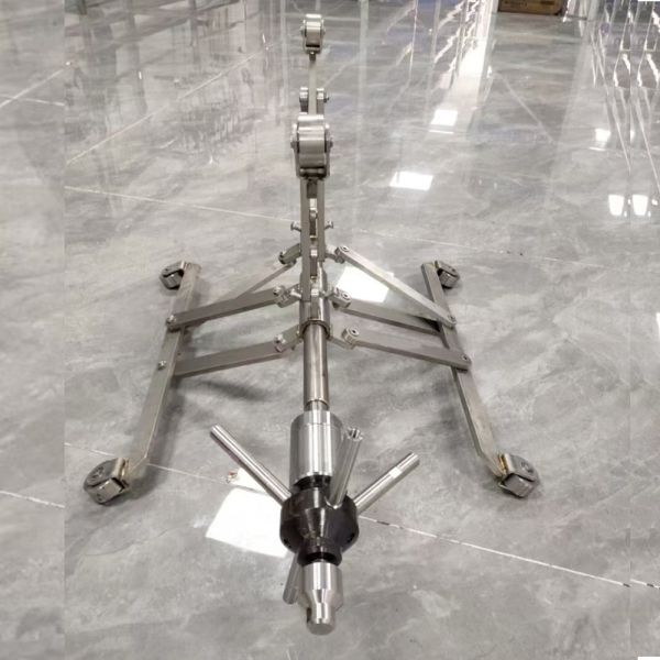 Boquilla rotativa tipo BJV, boquilla industrial para limpieza de tuberías a alta presión