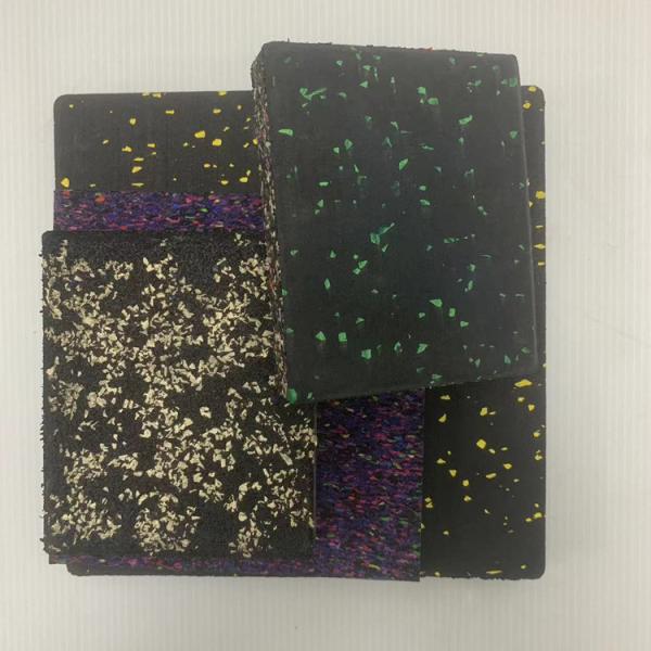 2mm Thickness Foam Stable Mats Horse Rubber Flooring Tiles With EPDM Granules