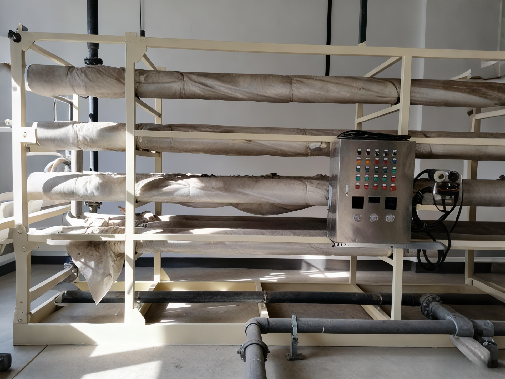 Membrane de système RO 0,0001um pour la réutilisation de l'eau de circulation