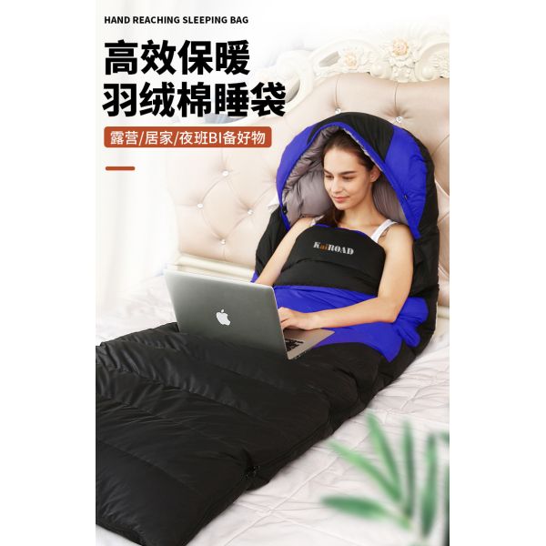 Durabilidad Bolso de dormir de algodón para exteriores Bolso de dormir ligero