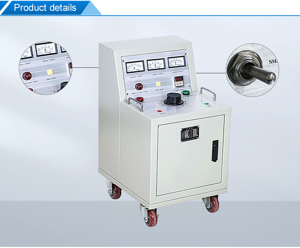 0.1 Accuracy Primary Current Injection Tester with 220V Power for Circuit Breaker Relay Testing