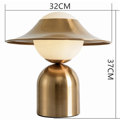 Nordic Post-modern Affordable Bonbon Disc Table Lamp(WH-MTB-195)