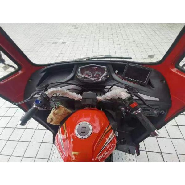 вода трицикла мотора груза 300cc охладила цилиндр электрическое Trike коробки груза 1.3x2m одиночный