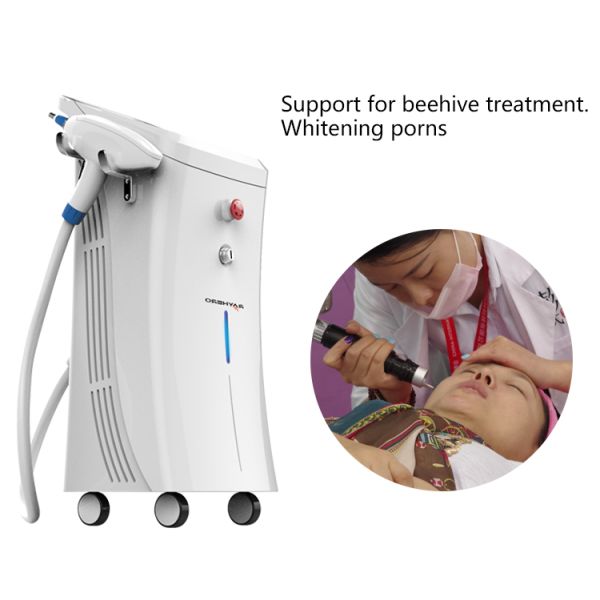 Vertical Type Nd Yag Laser Tattoo Removal Machine 1064 / 532nm Available