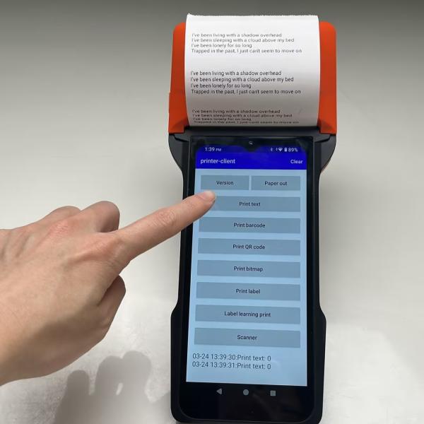 3GB 32GB Billing POS 6.5 Inch POS Machine For Grocery Store