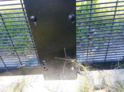 Cerco da segurança da escalada dos estádios 358 dos esportes anti