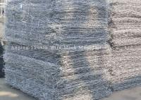 Resistência de oxidação galvanizada/gaiolas da parede tubulação 2.0mm Gabion do Pvc
