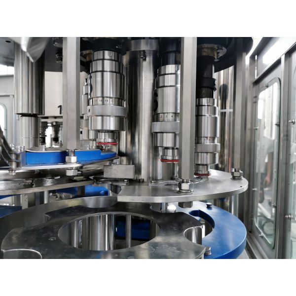 Energy Saving Edible Oil Filling Machine For 5L Bottle , SUS 304 Or SUS 316L