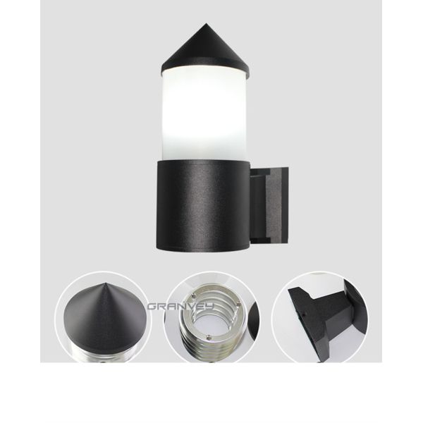 IP65 Waterproof LED Outdoor Wall Lights Aluminum Housing Wall Mounted For Garden