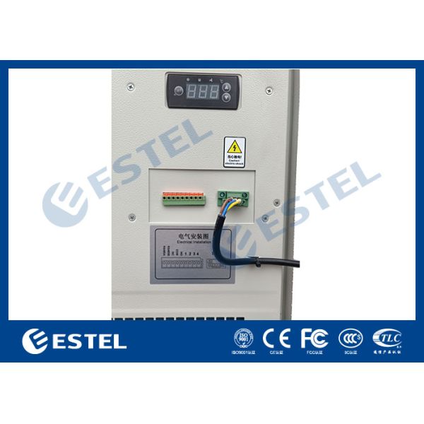 Stainless Steel IP56 Weatherproof Telecom Equipment Racks Outdoor Dual Door