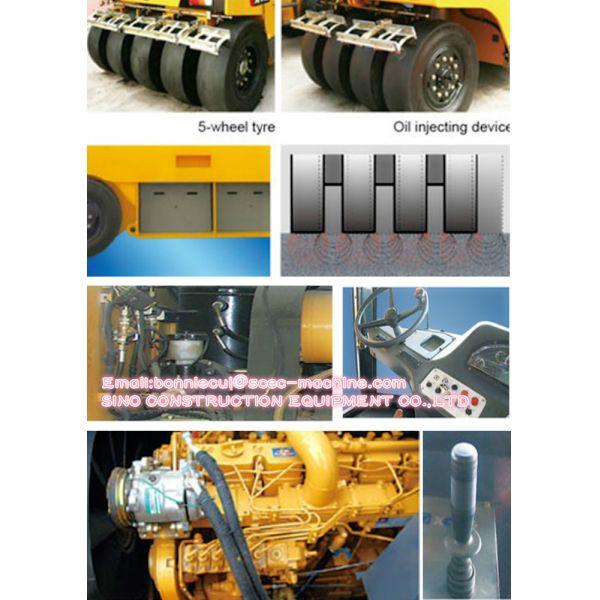 30 строительная техника ролика дороги СП303С резиновой автошины тонны пневматическая СКМГ