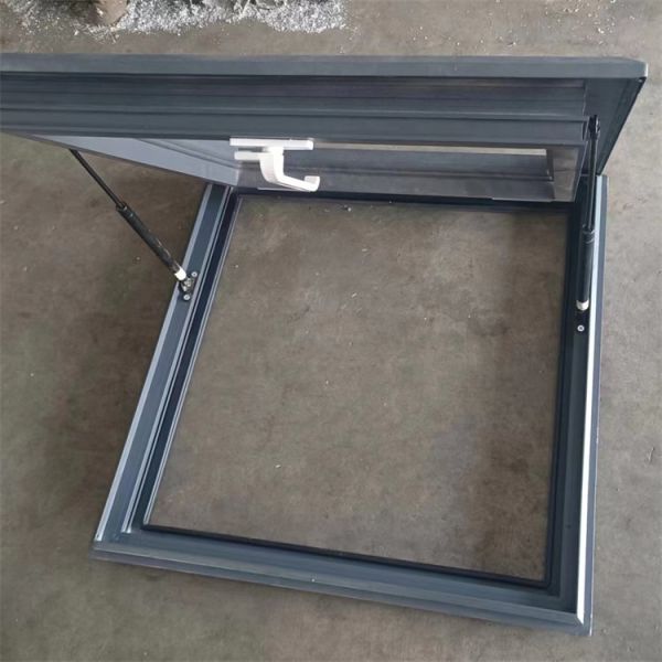 Wholesale European Standard Rolling Open Automatic Skylight   Aluminium Glass Skylight   Window for House  Factory Price
