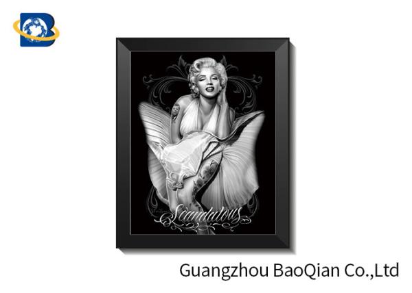 Marilyn Monroe Movie Star Poster For Home Wall Decoration , 3d Flipped Picture