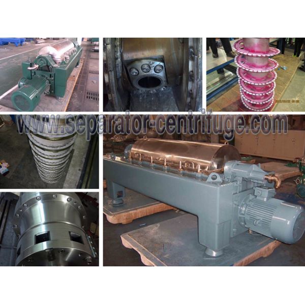 Planetary Gearbox Automatic Control Drilling Mud Centrifuge with Solid Bowl