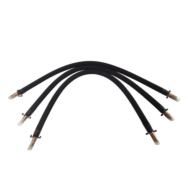 High Temperature Resistant 1M Water Cooled Red Copper Conductor Kickless Cable