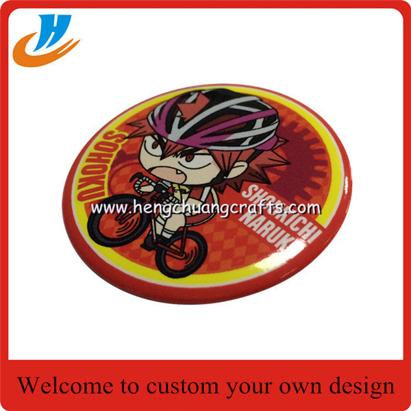 Custom tin badge,cheap lapel tin badge with your own carton logo badge pin