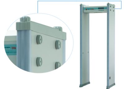 Detector de metais portátil de Digitas das zonas da cor completa seis com painel LCD