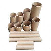 Carrete de papel Kraft bobina de alambre de cartón vacío bobinas de cinta de cartón de acabado brillante o mate