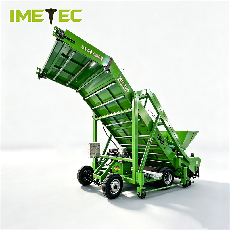 Mobile Hydraulic Corn Silage Cutting Machine Reclaimer For Dairy Farm