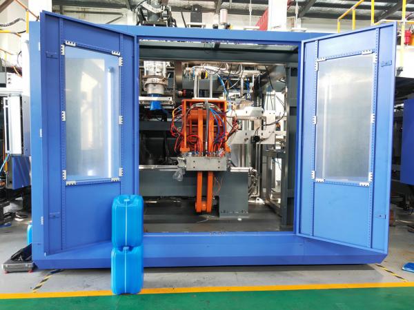 High Speed Hollow Blow Molding Machine 158 Kn Bottles Fully Automatic Extrusion