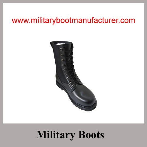 Wholesale China made Military Goodyear Boots with Genuine leather for Army wear