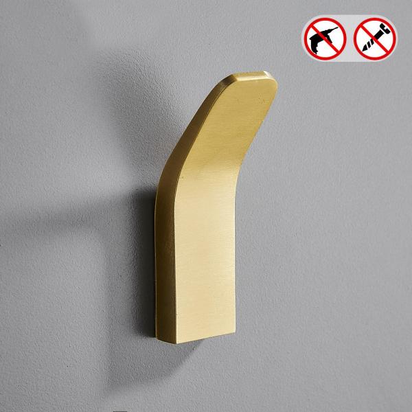 Kitchen Robe Bathroom Self-Adhesive Coat Towel Hooks Wall Hangers Hooks Anti-Skid Heavy-duty Hanging Hooks