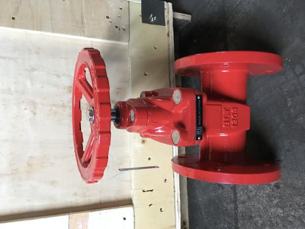 ANSI   resilient gate valve NRS flanged ends
