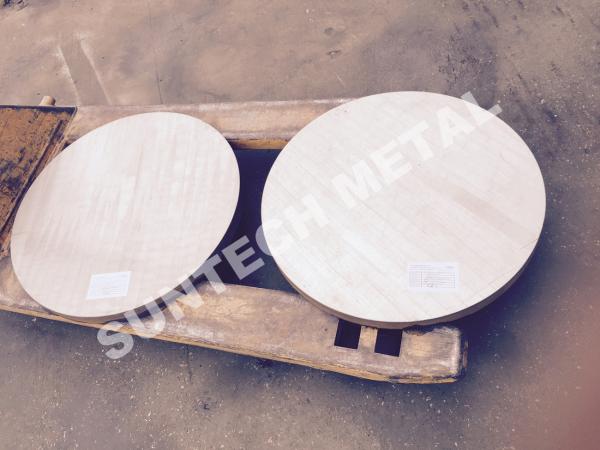 Cladding Plate  SB265 Gr.1 Titanium / Carbon Steel Clad Tubesheet