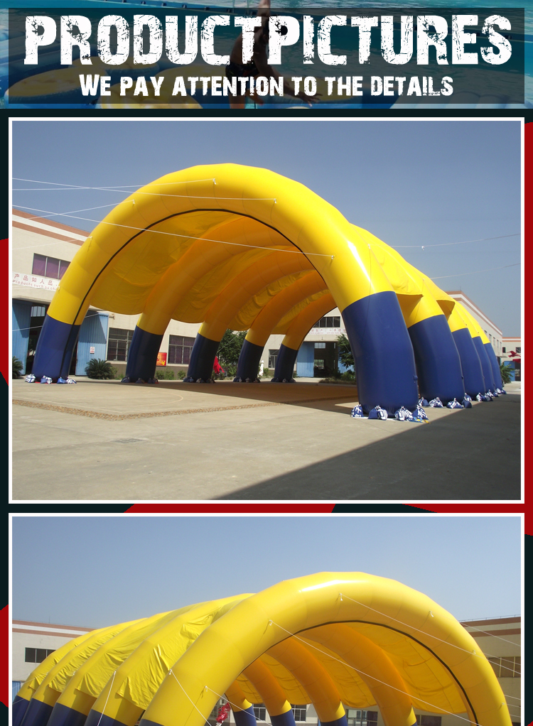 Portable Customizable Inflatable Advertising Tent for Car Promotion Event Wedding Outdoor Brand Display