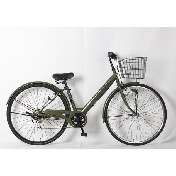 6 Speed High Carbon Steel City Bikes 27 Inch Women'S Bike OEM