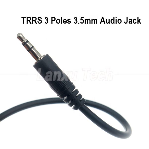 1M 2M 3M 3 Poles TRS Male to Male 3.5mm Aux Stereo Jack Audio Cable for Speaker Recorder Headset