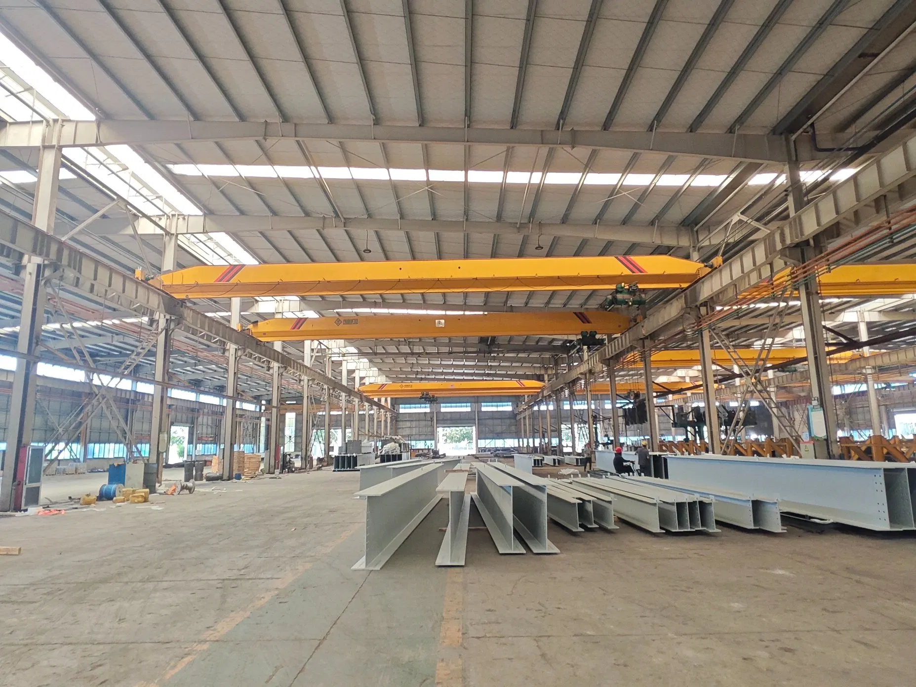 Welded H-Beam, Custom Welded H Section Steel for Steel Structure Workshop