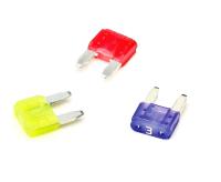 O UL de Mini Blade Fuse do fusível do CPE BFMN alistou PAT Ag Plated Mini Fuse 1A~30A 32V 1KA ISO8820-3