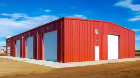 Custom Size Steel Agricultural Buildings Grain Storage Building Complex