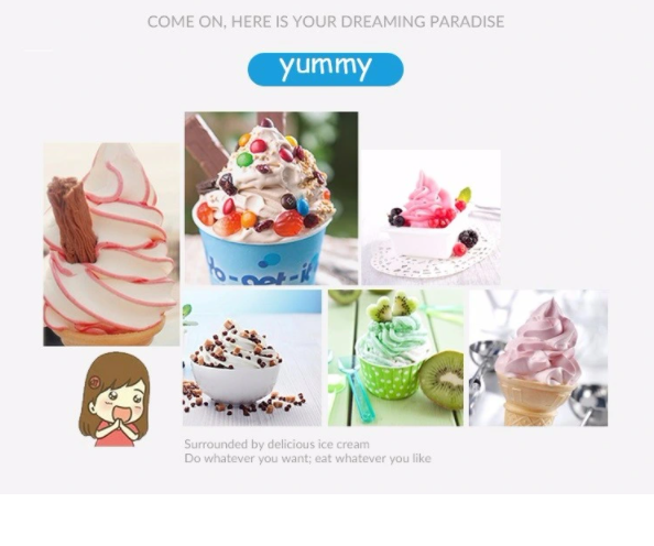 Нержавеющая сталь создателей 20L/h 110V 304 мороженого HGI промышленная коммерчески